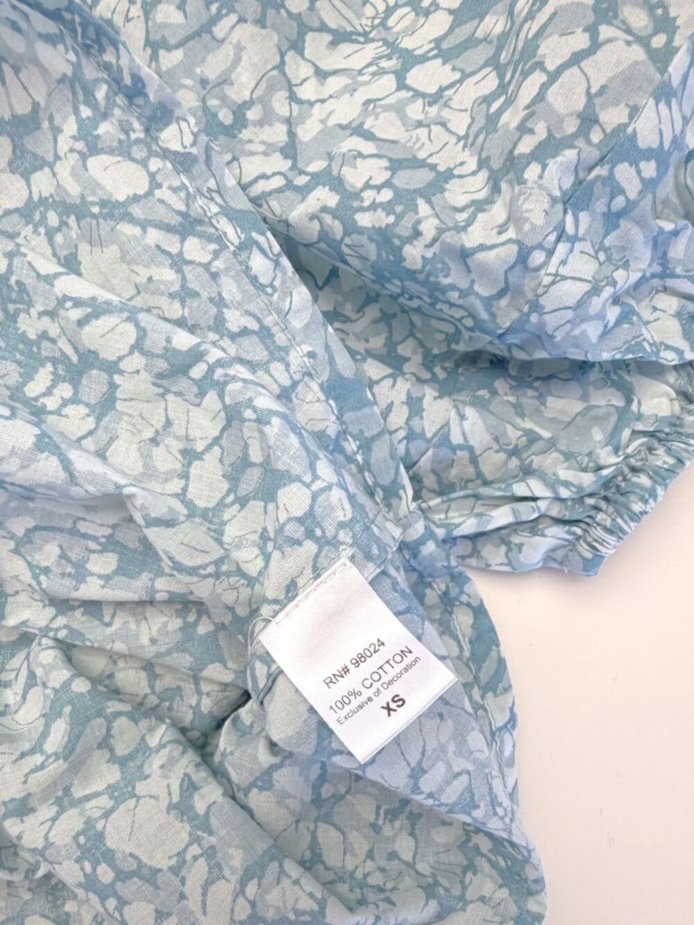 House of Harlow 1960 Airy Boho Puff Sleeve Top - Picture 6 of 6